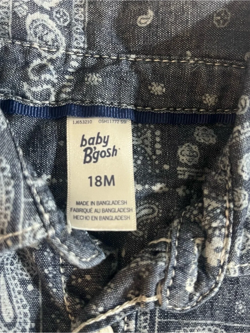 Baby BGosh long sleeve